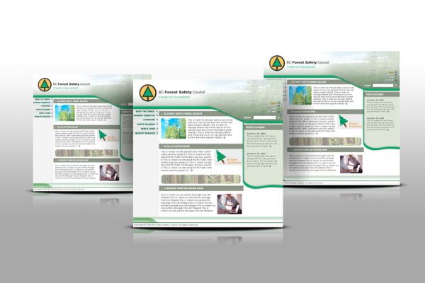 BC Forest Safety Council Website Design by Solocube Creative 600x400 - Solocube Launches BC Forest Safety Council And The Faller Certification Program Websites