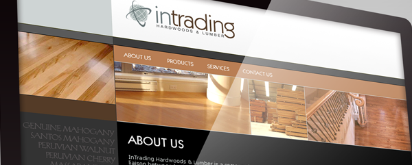 Intrading Website Design by Solocube 600x241 - Intrading Hardwoods & Lumber Launches New Website