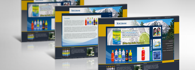 Socosani Website Design by Solocube - Vancouver-Based Solocube Creative Group Expands International Portfolio With Launch Of Leading Peruvian Drink Manufacturer Website: Socosani.com