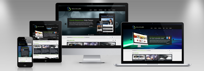 Solocube Creative Responsive Website 2012 - Solocube Creative Launches Brand New Website