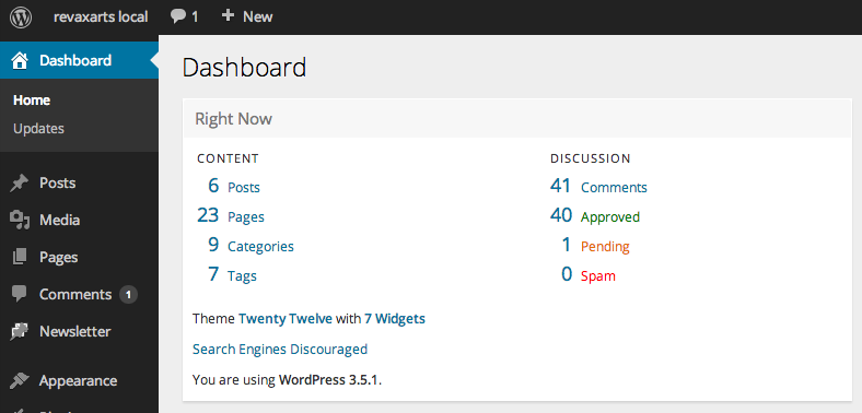 new WordpRess 3.6 interface - What Is Wordpress And Why Do We Use It To Build Websites