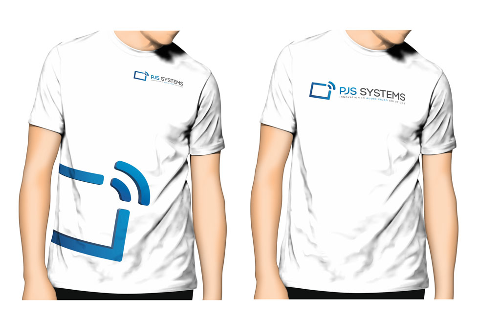 PJS Systems T shirt Design Solocube Creative - Solocube Creative Rebrands PJS Systems With a Distinct Corporate Identity