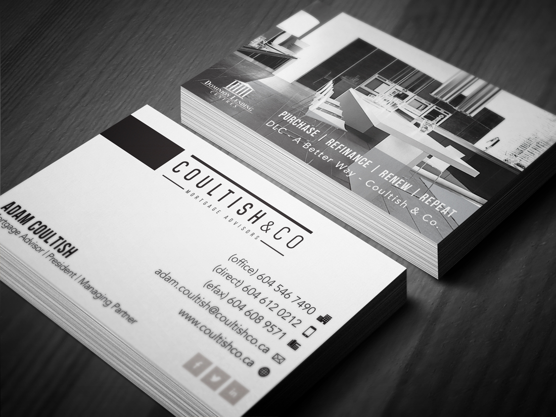 CoultishCo Business Card Design Solocube01 - Coultish & Co. and Solocube Creative: The Story of a Brilliant Partnership Culminating in a New Professional Brand and Website
