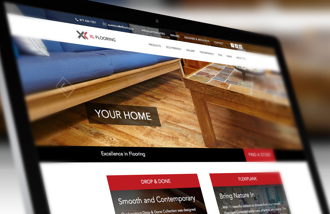 XLFlooring Responsive Web Design Solocube03 - XL Flooring Website Launched, Solocube Once Again Manifests Branding & Online Solutions Excellence