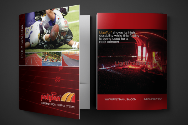 Polytan USA presentation folder design by Solocube Creative 600x400 - Portfolio