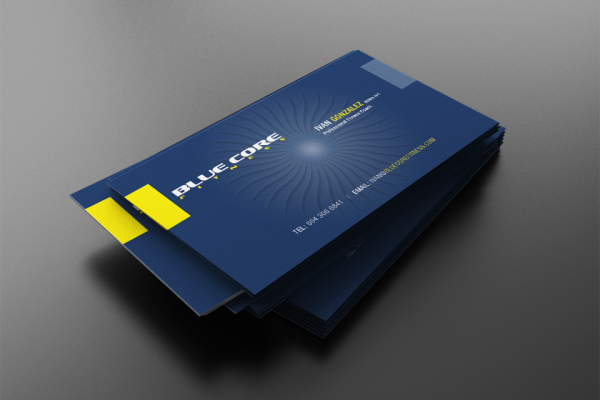 Bluecore Business Cards2 by Solocube Creative 600x400 - Portfolio