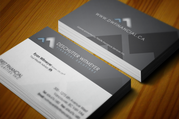 DWFinancial Business Cards by Solocube Creative 600x400 - Portfolio