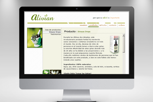 Alivian Website Design2 by Solocube Creative 600x400 - Alivian