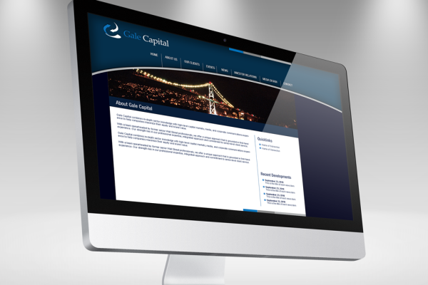 Gale Capital Website Design 02 by Solocube Creative 600x400 - Portfolio
