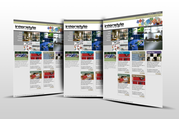 Interstyle Website Design by Solocube Creative 600x400 - Interstyle Ceramics & Glass