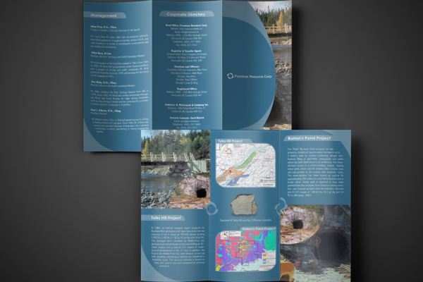 Prominex Resource Corp brochure design by Solocube Creative 600x400 - Portfolio