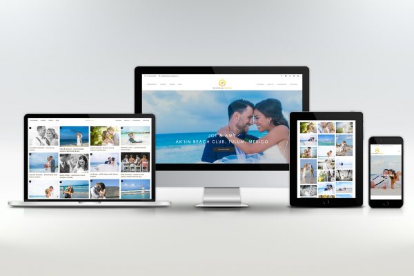 Destination Wedding Photography Website