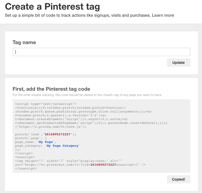 pinterest tags 03 - How Do You Know if Marketing on Pinterest is Right for Your Business and How to Get Started