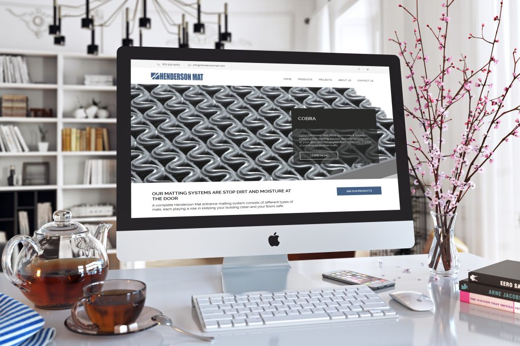 henderson mat website design 14 1024x681 - Henderson Mat a Vancouver-based Matting Company Debuts Online With New Website