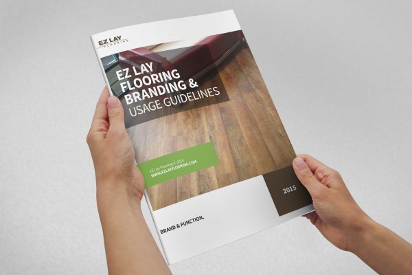 EZ Lay Flooring Identity Manual 01 600x400 - Branding & Logo Design Vancouver
