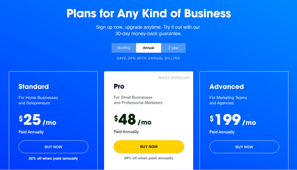 leadpages pricing 2017 1024x588 - 8 Reasons Why You Should Be Using Leadpages For Creating Landing Pages