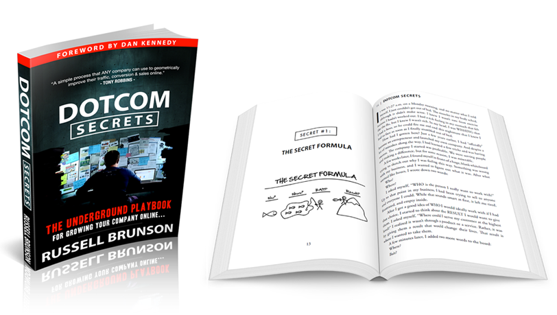 DotComSecrets Free Book - Free Book DotComSecrets Reveals Ways To Grow Your Company Online Using Sales Funnels