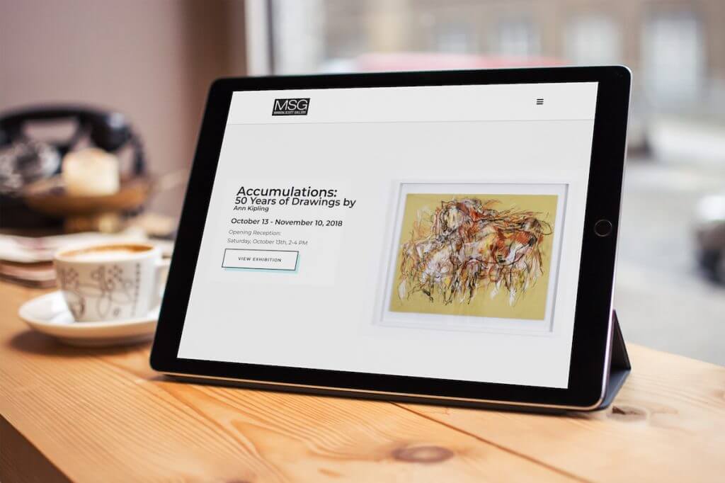 8 1024x682 - Marion Scott Gallery Launches New Website With The Help of Solocube Creative