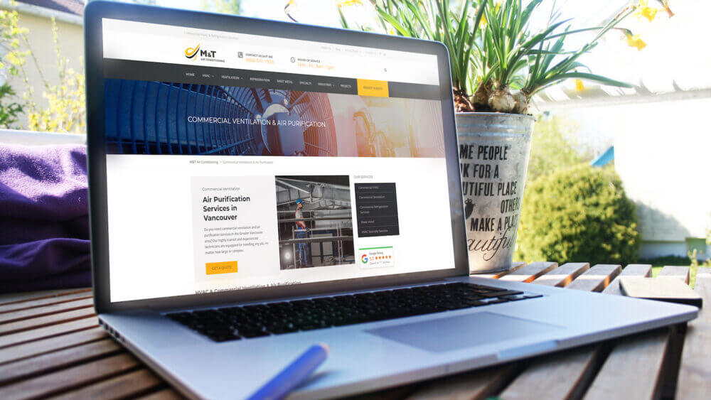 mt air conditioning launches brand new commercial hvac website driven for lead generation success03 1000x563 - M&T Air Conditioning Launches Brand New Commercial HVAC Website Driven For Lead Generation Success