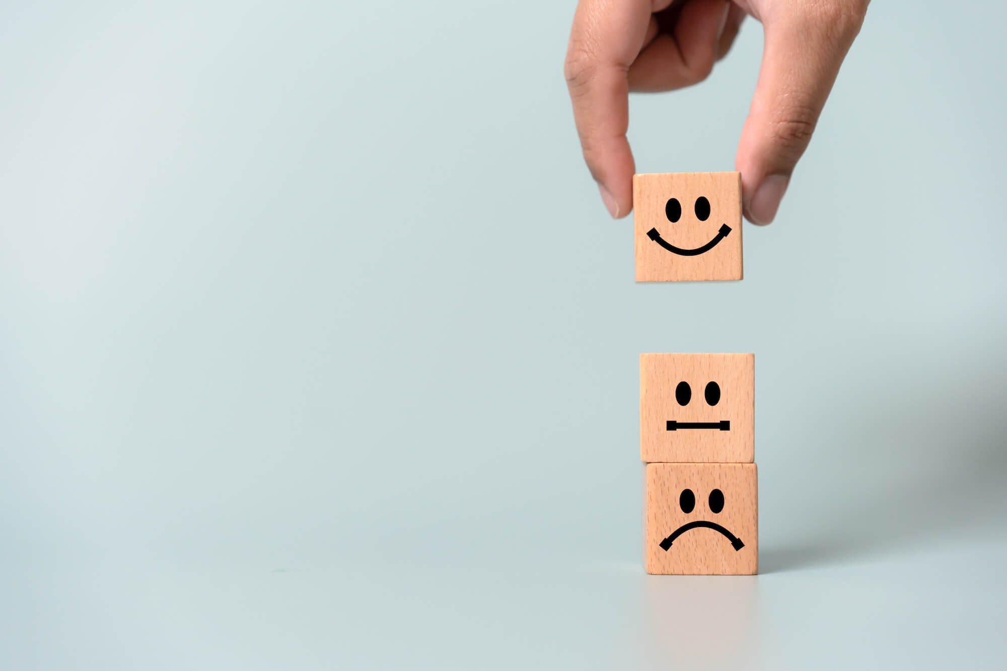 concept of customer satisfaction review customer choose best rank with smiling face  - Segmentation 101: Effectively Engage and Reach Your Ideal Customer