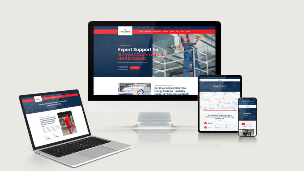 Device Set All in One Mockup 01 1000x563 - Total Energy Systems Unveils New Website Featuring Expanded Service Content, Blogs, and Local SEO Upgrades